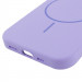 Купить Чехол Silicone Case Full Protective (AA) NO LOGO with Magnetic Safe для Apple iPhone 12 Pro / 12 (6.1") (Сиреневый / Dasheen) на vchehle.ua