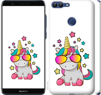 

Чехол Единорог в очках для Huawei P smart 911871