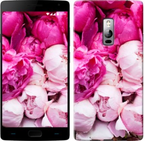 Чехол Розовые пионы для OnePlus 2