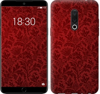 

Чохол Чохол цвета бордо для Meizu 16 Plus 672559