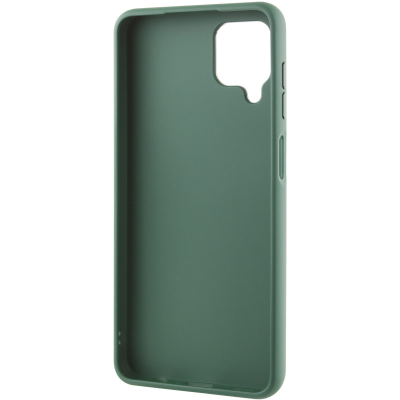 Фото TPU чохол Bonbon Metal Style на Samsung Galaxy A12 (Зелений / Pine green) в маназині vchehle.ua