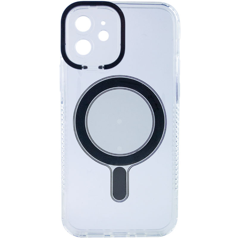 TPU чохол ColorCam with Magnetic Safe на Apple iPhone 12 (6.1") (Чорний)