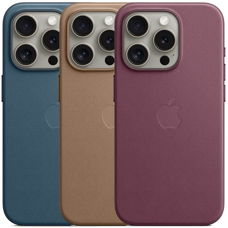 Чохол FineWoven (AAA) with Magnetic Fit на Apple iPhone 15 Pro (6.1")