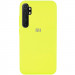 Чехол Silicone Cover Full Protective (AA) для Xiaomi Mi Note 10 Lite (Желтый / Flash)