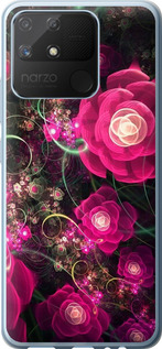 

Чохол Абстрактні квіти 3 на Realme Narzo 50A 1625471