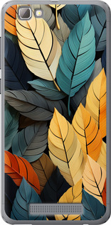 

Чехол Кольорове листя для ZTE A610 1629323
