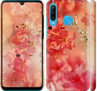 

Чохол Рожеві квіти на Huawei P30 Lite 704241