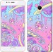 Чехол Розовая галактика для Meizu M5s