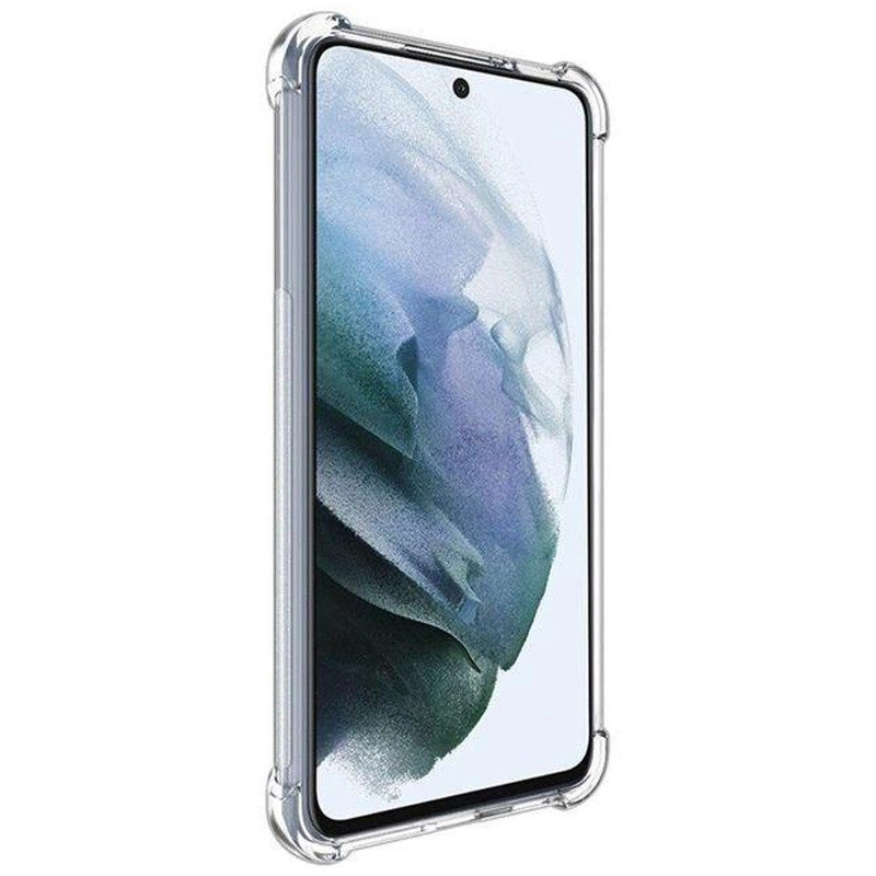Фото TPU чехол GETMAN Ease logo усиленные углы Full Camera для Samsung Galaxy S22+ (Бесцветный (прозрачный)) в магазине vchehle.ua