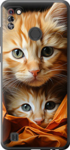 Чехол Котики 2 для Tecno Pop 4 Pro BC3