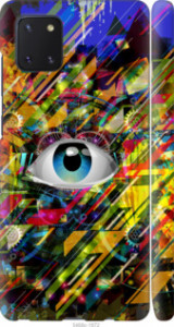 Чехол Абстрактный глаз для Samsung Galaxy Note 10 Lite