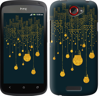 

Чехол Иллюстрация ночного города для HTC One S z560e 592229