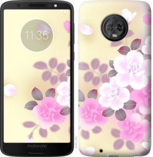 

Чехол Японские цветы для Motorola Moto G6 764565
