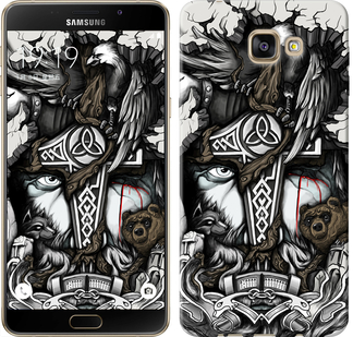 Чехол Тату Викинг для Samsung Galaxy A9 A9000