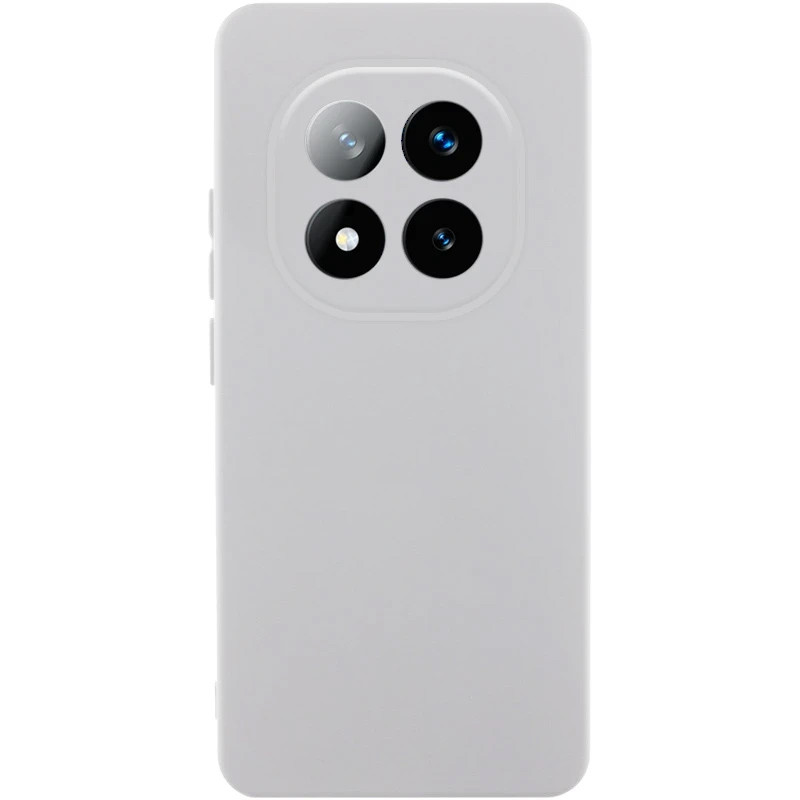 Чехол Silicone Cover Lakshmi Full Camera (AAA) для Xiaomi Poco X7 (Белый / White)