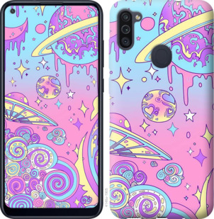 

Чехол Розовая галактика для Samsung Galaxy M11 M115F 918494