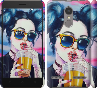 

Чехол Арт-девушка в очках для Lenovo K6 247048