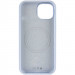 Фото Чохол Silicone Case Full Protective (AA) NO LOGO with Magnetic Safe на Apple iPhone 12 Pro Max (6.7") (Блакитний / Lilac Blue) в маназині vchehle.ua