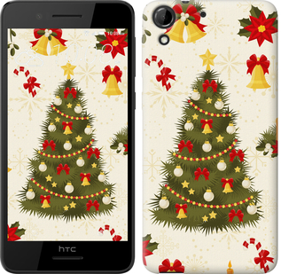 

Чехол Новогодняя елка для HTC Desire 728G 450889