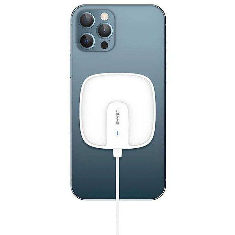 

БЗП Usams US-CD153 Ultra-thin Magnetic With Cable (Білий) 1179513