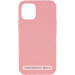 Чохол Silicone Case Full Protective (AA) NO LOGO на Apple iPhone 16 Pro (6.3") (Рожевий / Pink)