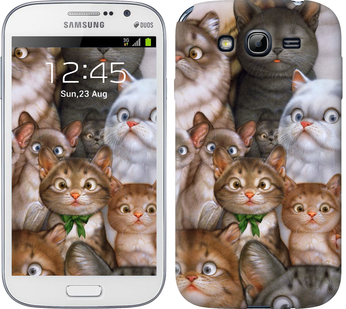 

Чехол коты для Samsung Galaxy Grand I9082 476348