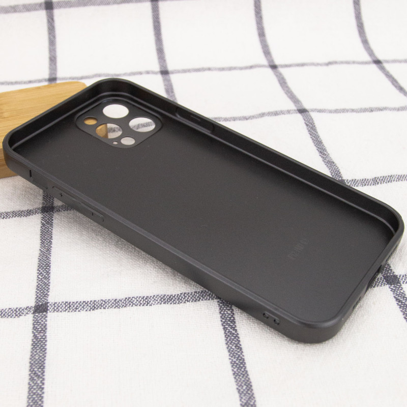 Фото Уценка TPU+Glass чехол GLOSSY Logo Full camera для Apple iPhone 12 Pro (6.1") (Царапина / Серый) в магазине vchehle.ua