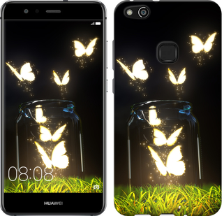 

Чехол Бабочки для Huawei P10 Lite 639027