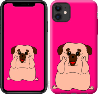 

Чохол Веселий мопс на iPhone 11 928207
