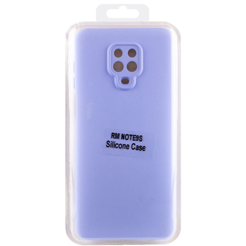 Купити Чохол Silicone Cover Lakshmi Full Camera (AA) на Xiaomi Redmi Note 9s / Note 9 Pro / Note 9 Pro Max (Бузковий / Dasheen) на vchehle.ua