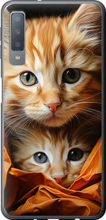 Чохол Котики 2 на Samsung Galaxy A7 (2018) A750F