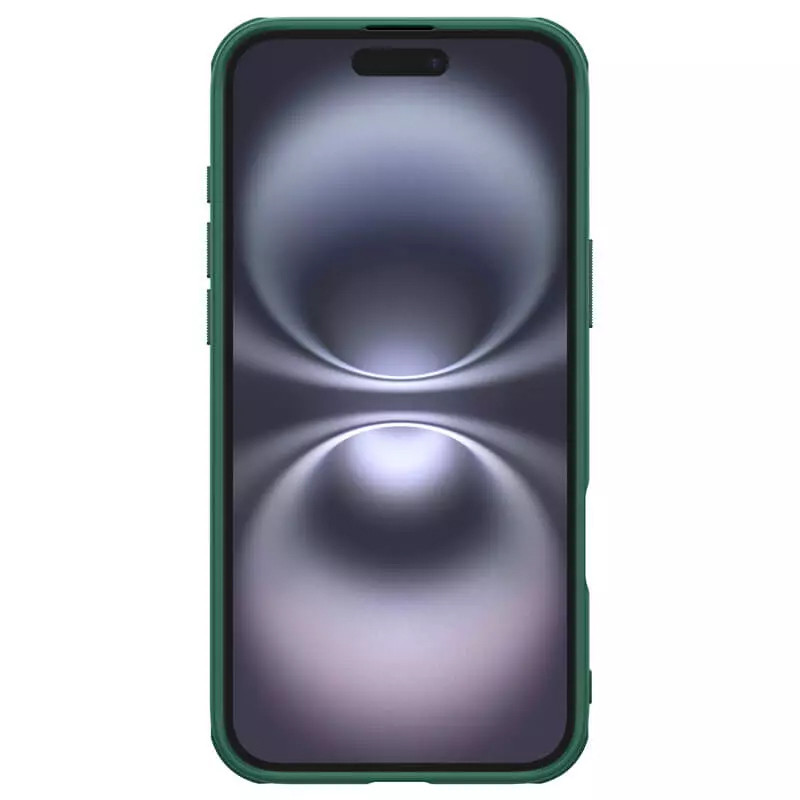 Чехол Nillkin Matte Pro для Apple iPhone 16 (6.1") (Зеленый / Deep Green) в магазине vchehle.ua