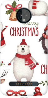 

Чехол Merry Christmas для Motorola Moto Z3 1161771