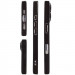 Купити TPU чохол Fibra Chrome with Magnetic safe на Apple iPhone 16 (6.1") (Black) на vchehle.ua