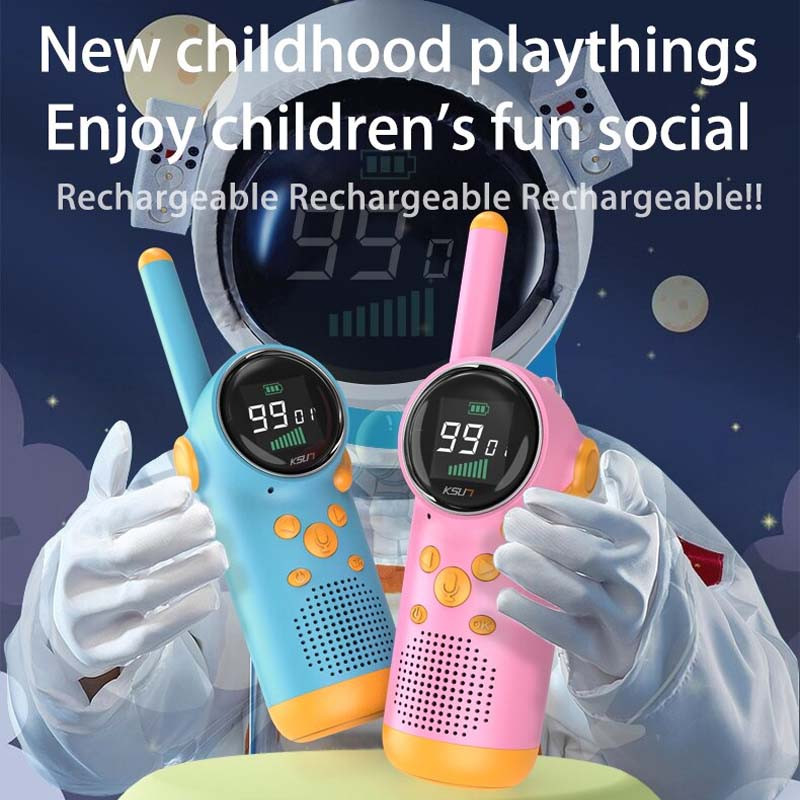 Фото Детская рация Walkie Talkie D22 (Blue + Pink) на vchehle.ua