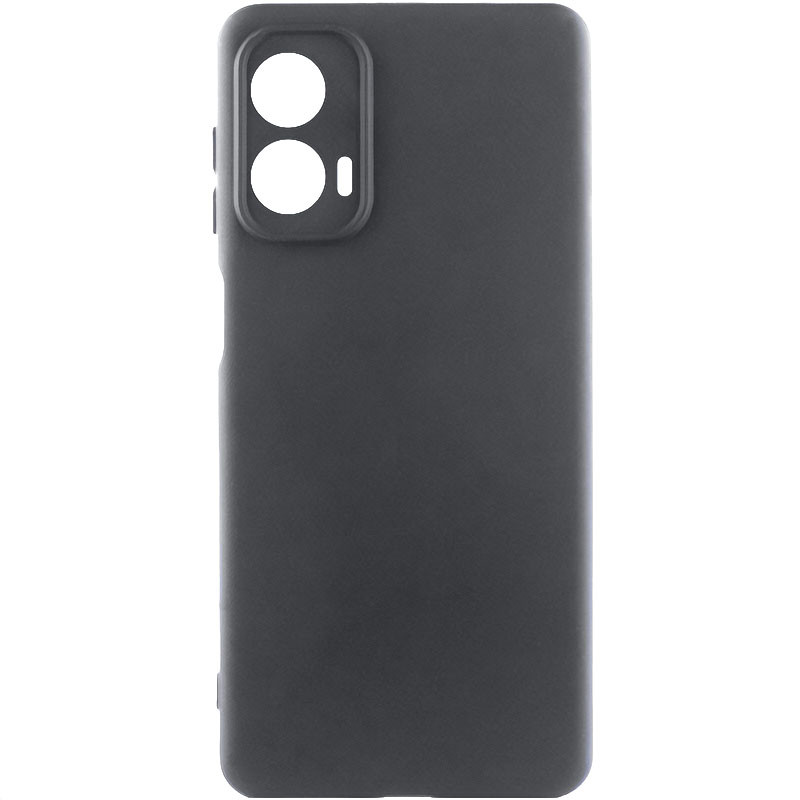 Чохол Silicone Cover Lakshmi Full Camera (AA) на Motorola Moto G85 (Шоколадний / Chocolate)