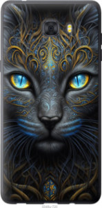 Чехол Кошка для Samsung Galaxy C9 Pro