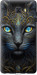 Чохол Узорчата кішка на Samsung Galaxy C9 Pro