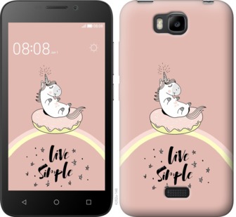 

Чехол Единорожка в пончике для Huawei Y5C 719583