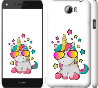 

Чохол Єдиноріг в окулярах для Huawei Y5 II 911937