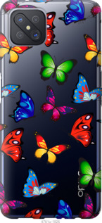 

Чехол Красочные мотыльки для Oppo A92S 1111769