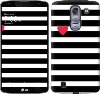 

Чохол Чорно-білі смуги на LG G Pro 2 D838 751872