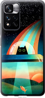 

Чохол Кот, нло, радуга, рыба для Xiaomi Redmi Note 11 Pro 1403080
