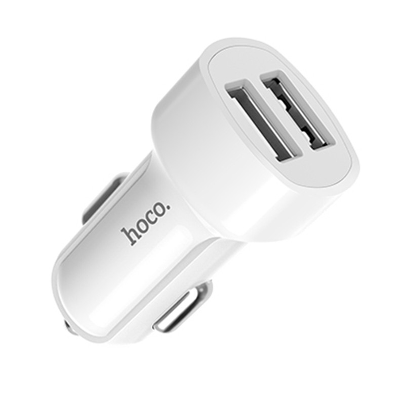 Фото АЗУ Hoco Z2A (2USB 2.4A) (+кабель microUSB) (Белый) в магазине vchehle.ua