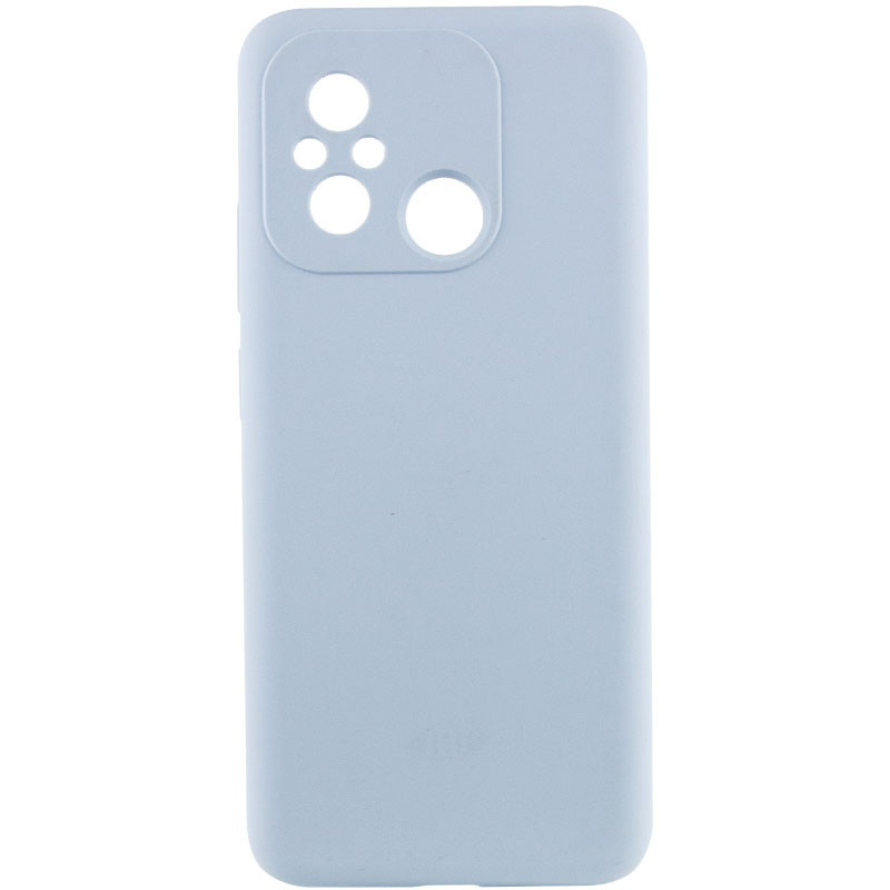 Чохол Silicone Cover Lakshmi Full Camera (AAA) на Xiaomi Redmi 12C (Блакитний / Sweet Blue)