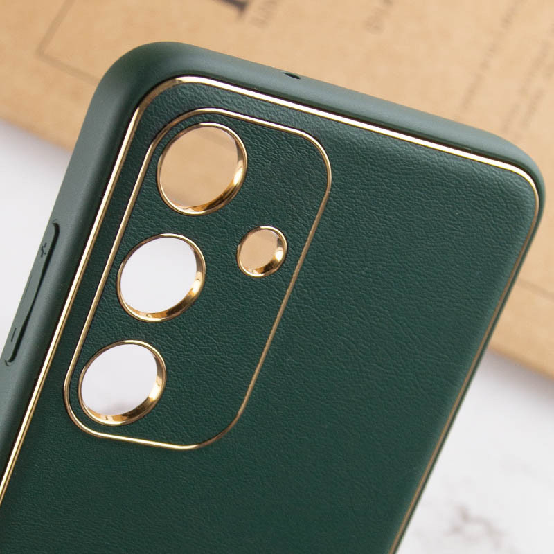 Кожаный чехол Xshield для Samsung Galaxy A34 5G (Зеленый / Army green) в магазине vchehle.ua