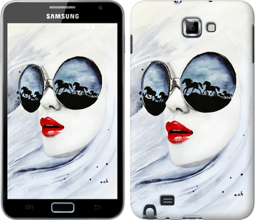 

Чехол Девушка акварелью для Samsung Galaxy Note i9220 89758