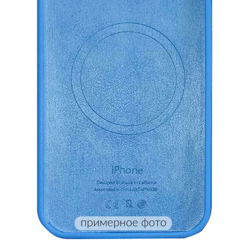 Фото Чохол Silicone Case Full Protective (AA) with Magnetic Safe на Apple iPhone 14 (6.1") на vchehle.ua