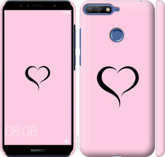 

Чехол Сердце 1 для Huawei Honor 7A Pro 899626