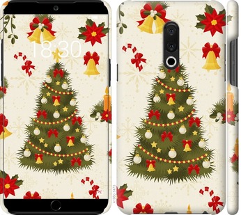 

Чехол Новогодняя елка для Meizu 15 Plus 759883